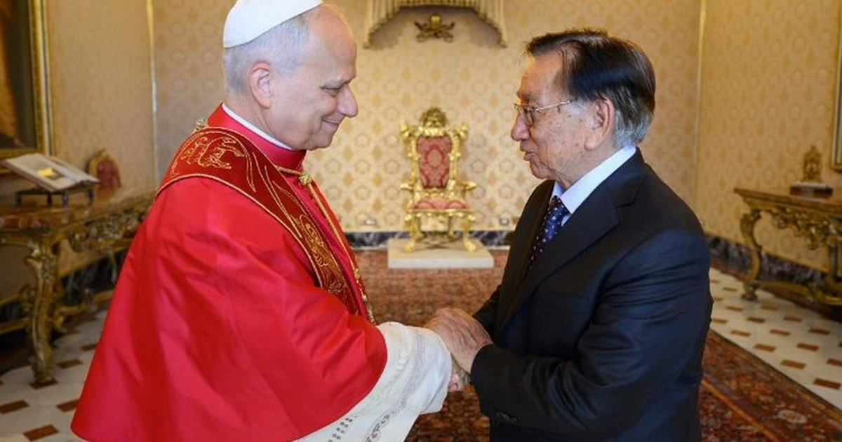 Papa Leone XIV incontra il Presidente del Peru in Vaticano